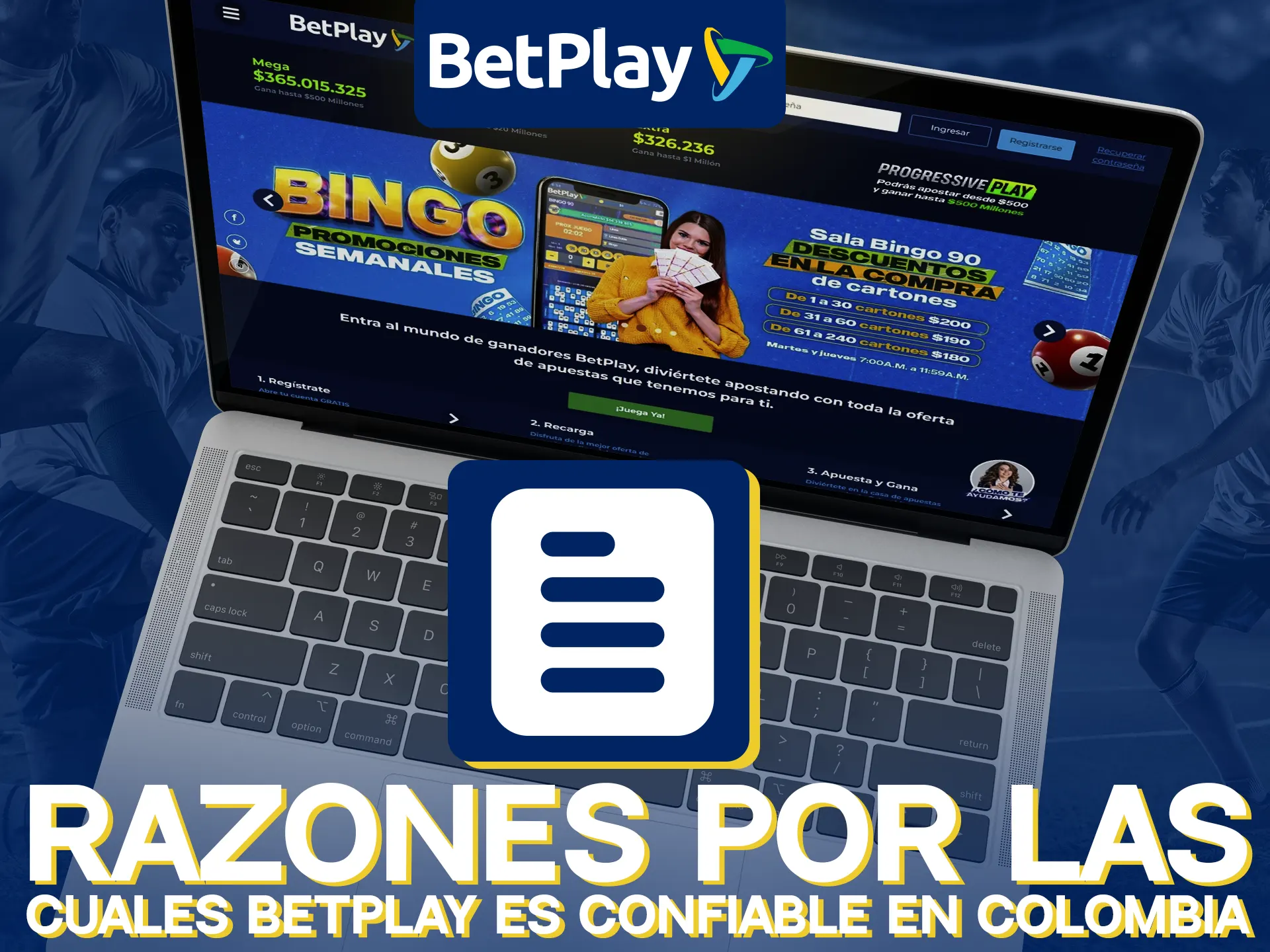 BetPlay es confiable en Colombia por varias razones.