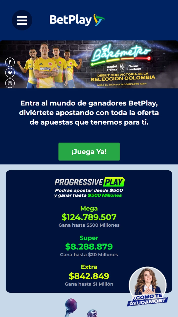 Complete la transacción el importe del depósito se reflejará en su saldo de juego BetPlay.