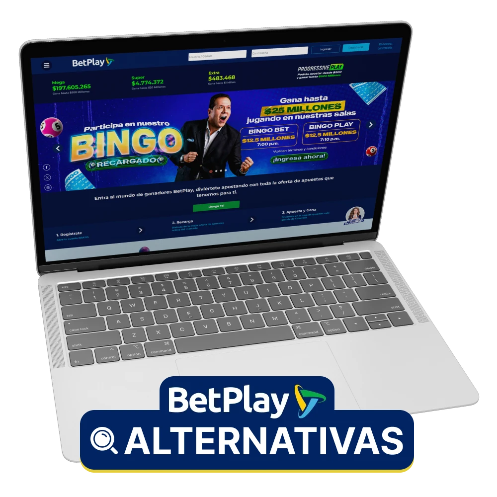 Aqui encontrara alternativas de casino Betplay de calidad.
